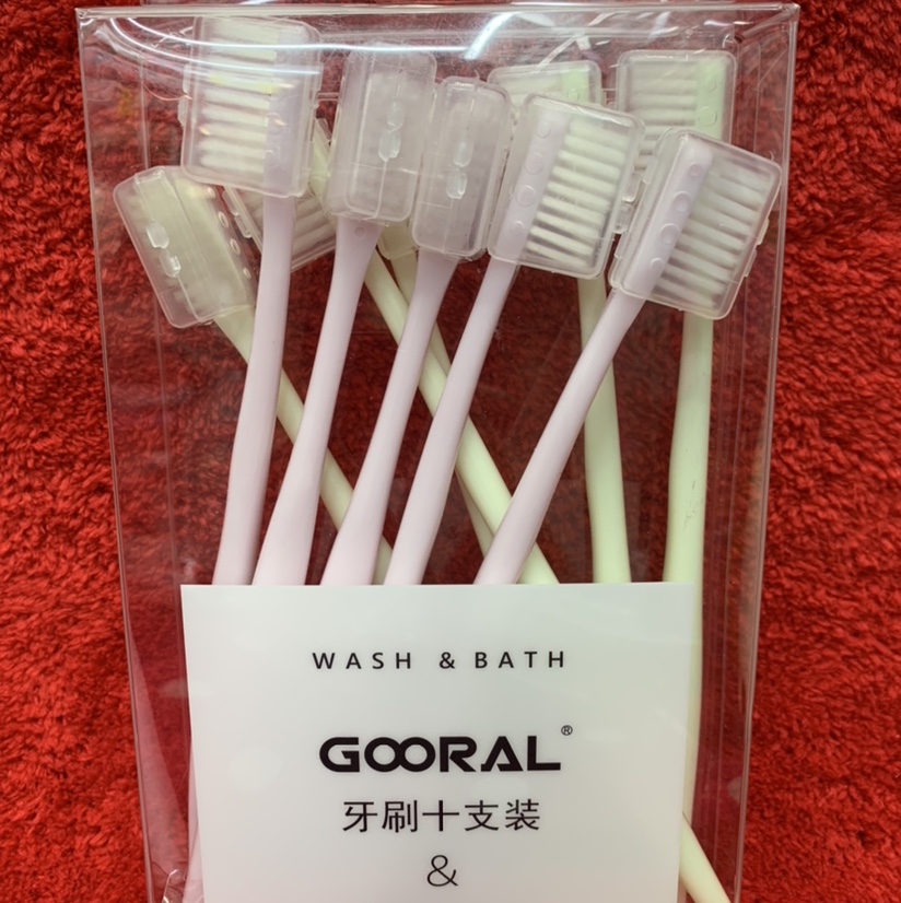 Toothbrushes Ten Sets Of Plastic Toothbrushes For Personal Care Oral Care Professionals