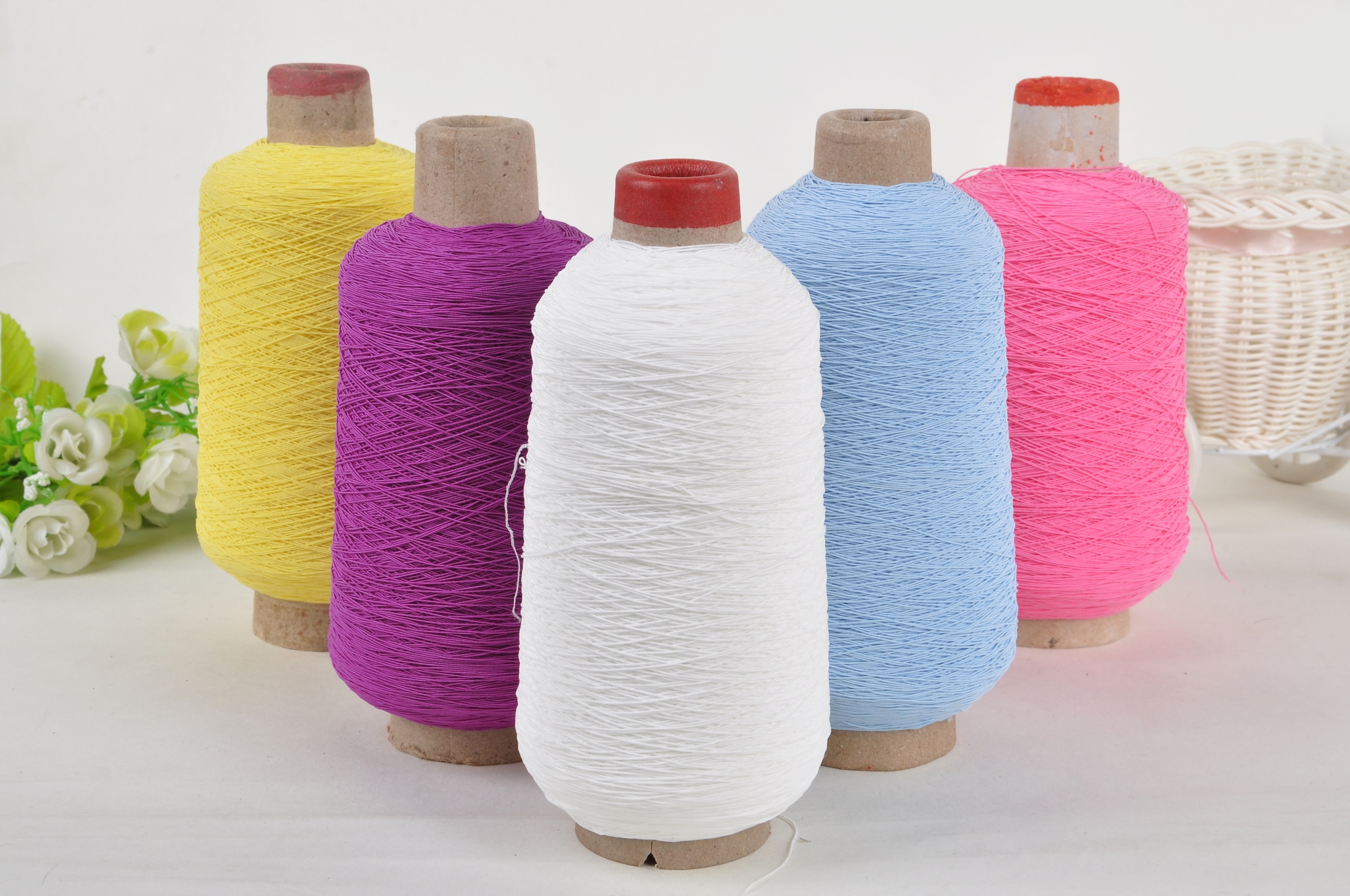 鼎辉织带 彩色缝纫松紧线 弹力线详情图1