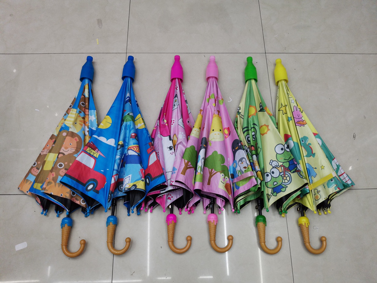 21寸55公分黑胶防晒卡通伞防水套