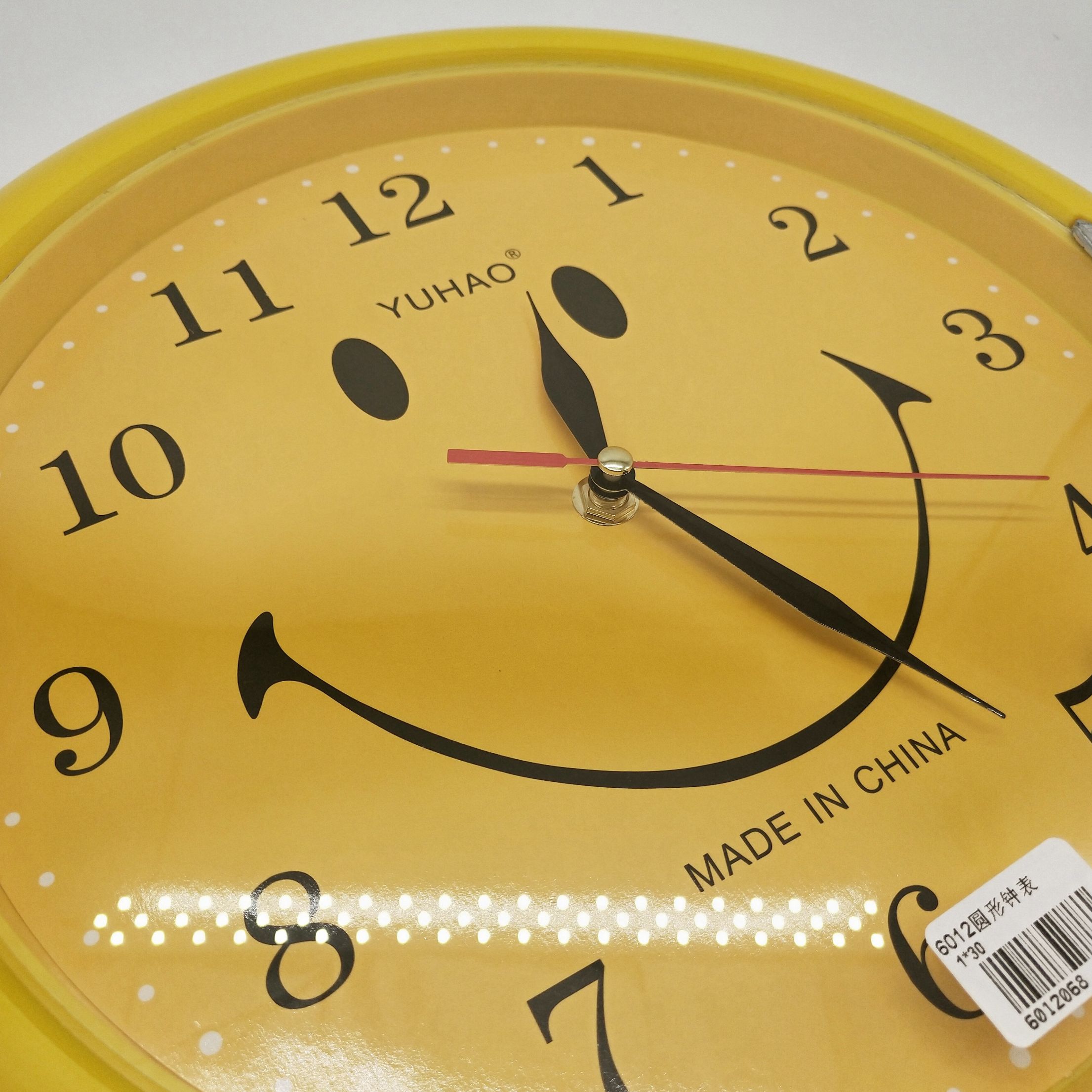 圆形走针钟表家用客厅挂式钟表6012圆形钟表家居专用详情图2