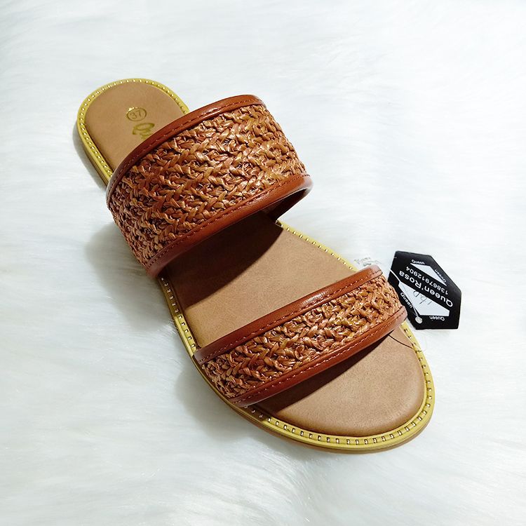 Summer ladies flat slippers woman beach sandals