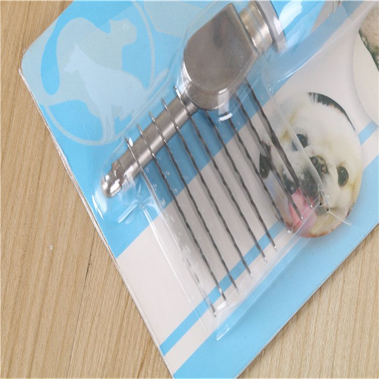 Dog knot opening comb, hair removal comb, pet hair removal comb, shaving knife, dog comb for removing dead hair and preventing tangling detail image 2