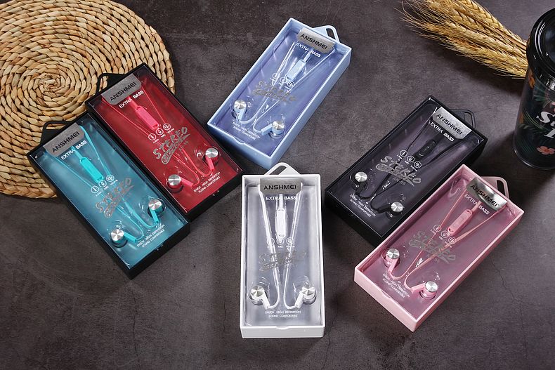In-ear Headphones The AN-56 smartphone headphones are wired