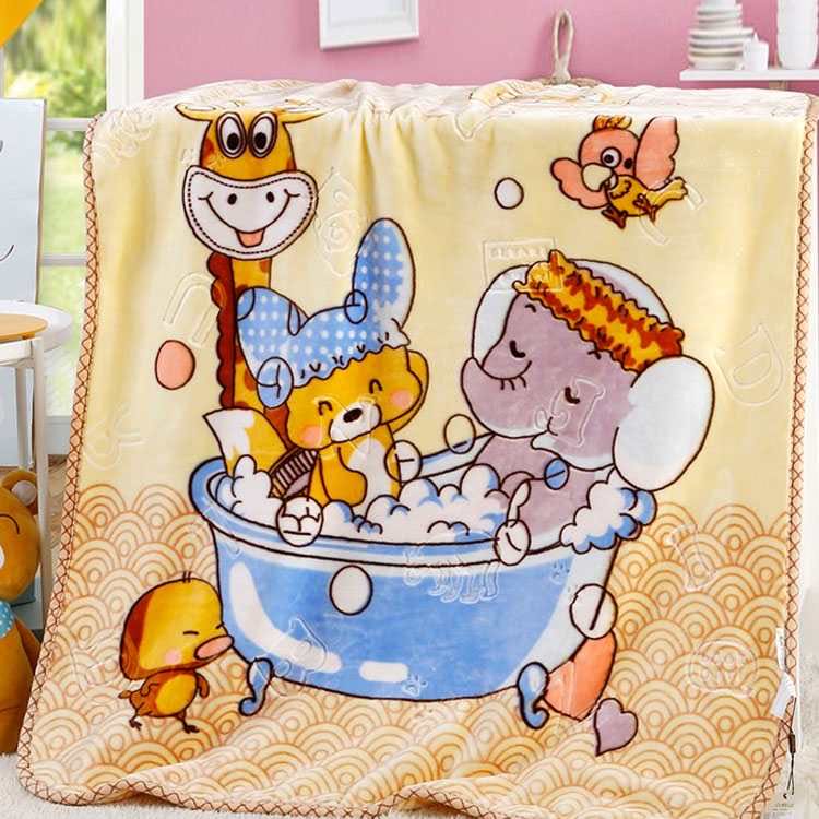Jiali Lily Super Soft Baby cloud Blanket, Blanket, children's blanket, Bedding, blanket, bedding factory direct sales, foreign trade wholesale details Picture