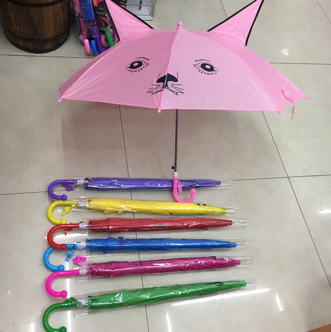 45 cm regular ear umbrella, small umbrella, decorative umbrella, children's umbrella factory direct sales