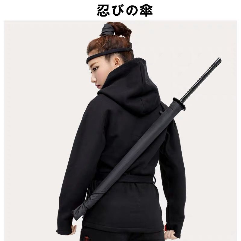 创意个性伞8骨武士刀伞男动漫刀柄直杆伞自动长柄晴雨伞大号定制详情图3