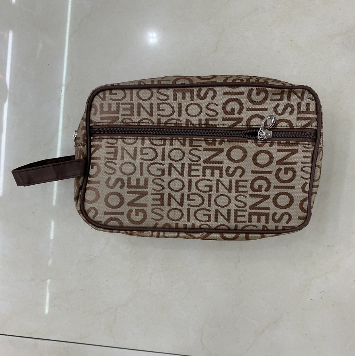 Men's Alphabet Makeup Bag Storage Bag