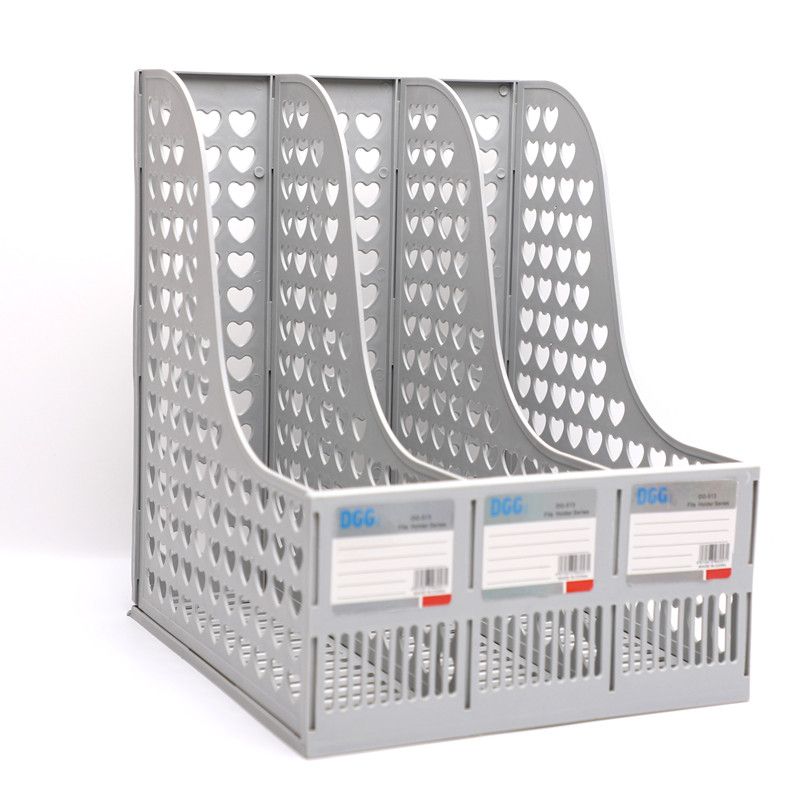 Storage box, vertical file rack, storage rack, file frame, document rack, office desktop storage rack, bookstand, 35