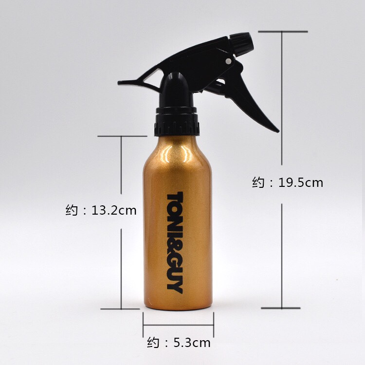 Hairdressing Spray Bottle Hairdressing Salon Spray Can Aluminum Spray Can Hand Pressure Spray Bottle Hairdressing Tools 200Ml details Picture