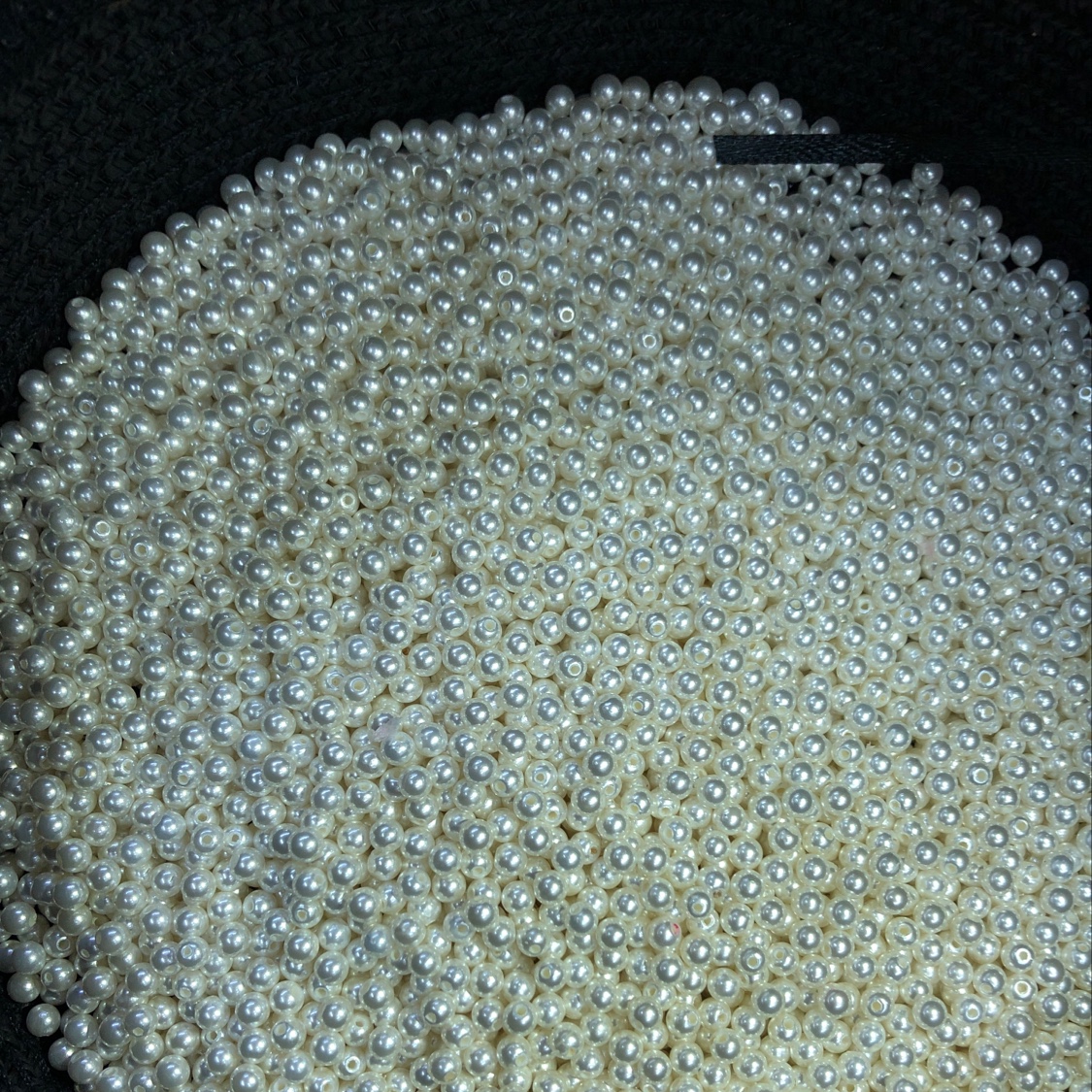 4m Single-hole imitation shell bright color Hengyang bead jewelry accessory DIY popular bestseller details Picture