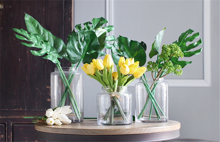 BBGLASS transparent straight tube glass vase