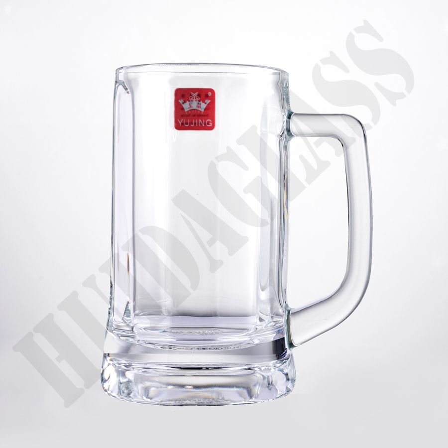 义乌好货惠达玻璃7.4*13.7CM高白玻璃啤酒杯图