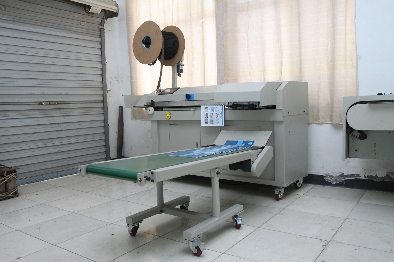 Printing machinery YO double-coil binding machine JZ380 double-coil binding machine detail image 2