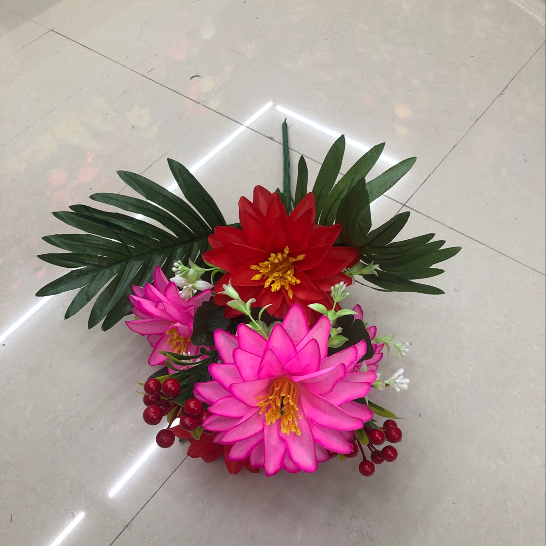 8-head large-leaf combination peonies