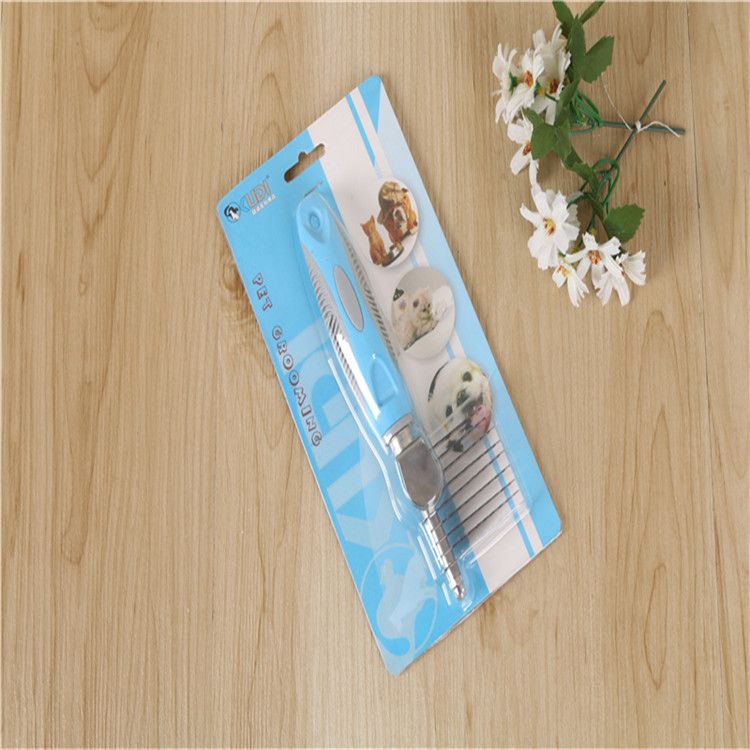 Dog knot opening comb, hair removal comb, pet hair removal comb, shaving knife, dog comb for removing dead hair and preventing tangling detail image 1