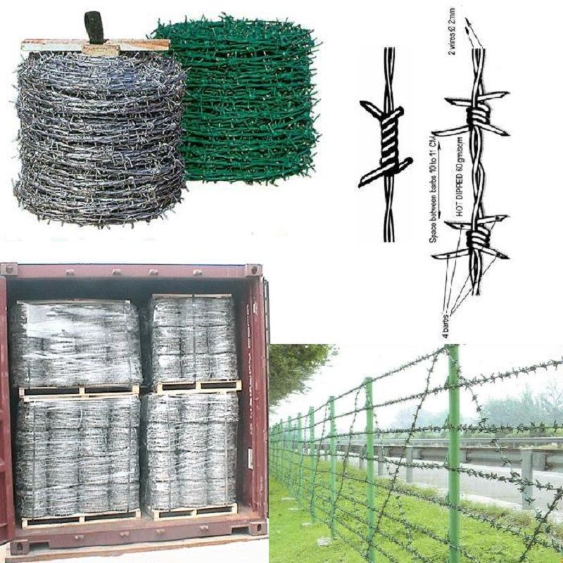Barbed wire security net key facilities protection net thumbnail