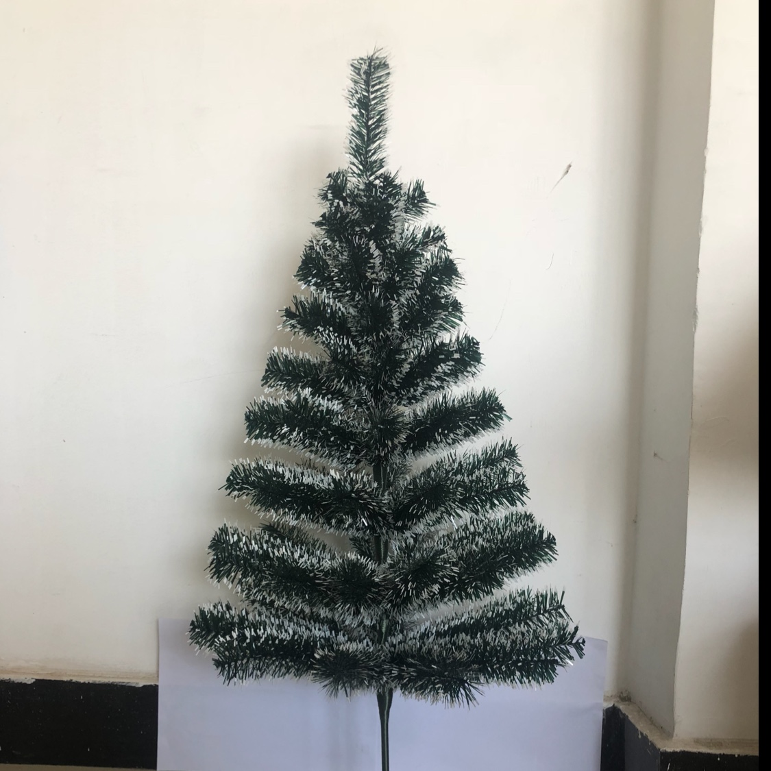 墨绿白边普通树60cm60T