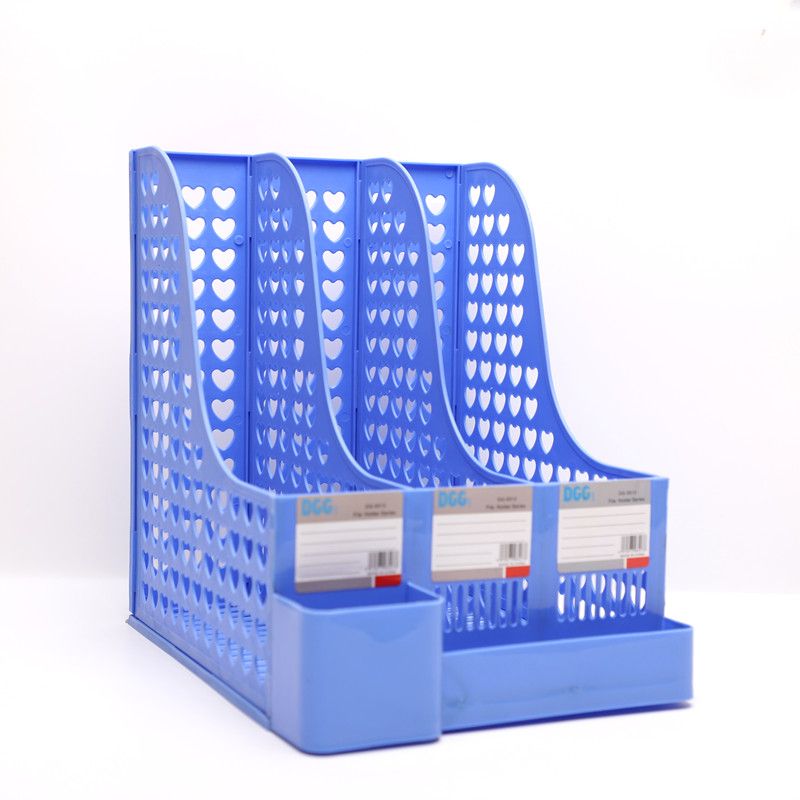 Storage box, vertical file rack, storage rack, file frame, document rack, office desktop storage rack, bookstand, 40