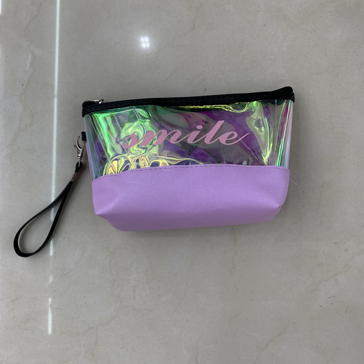 拼接化妆包六角包