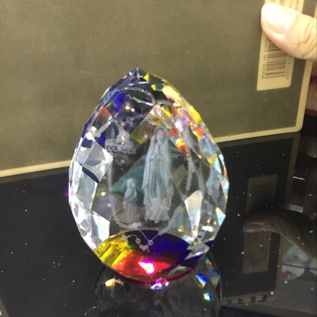 Customized crystal handicrafts, egg-shaped, teardrop-shaped