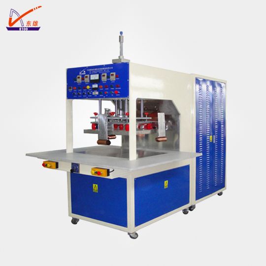 Steel plate gantry type high-frequency machine
