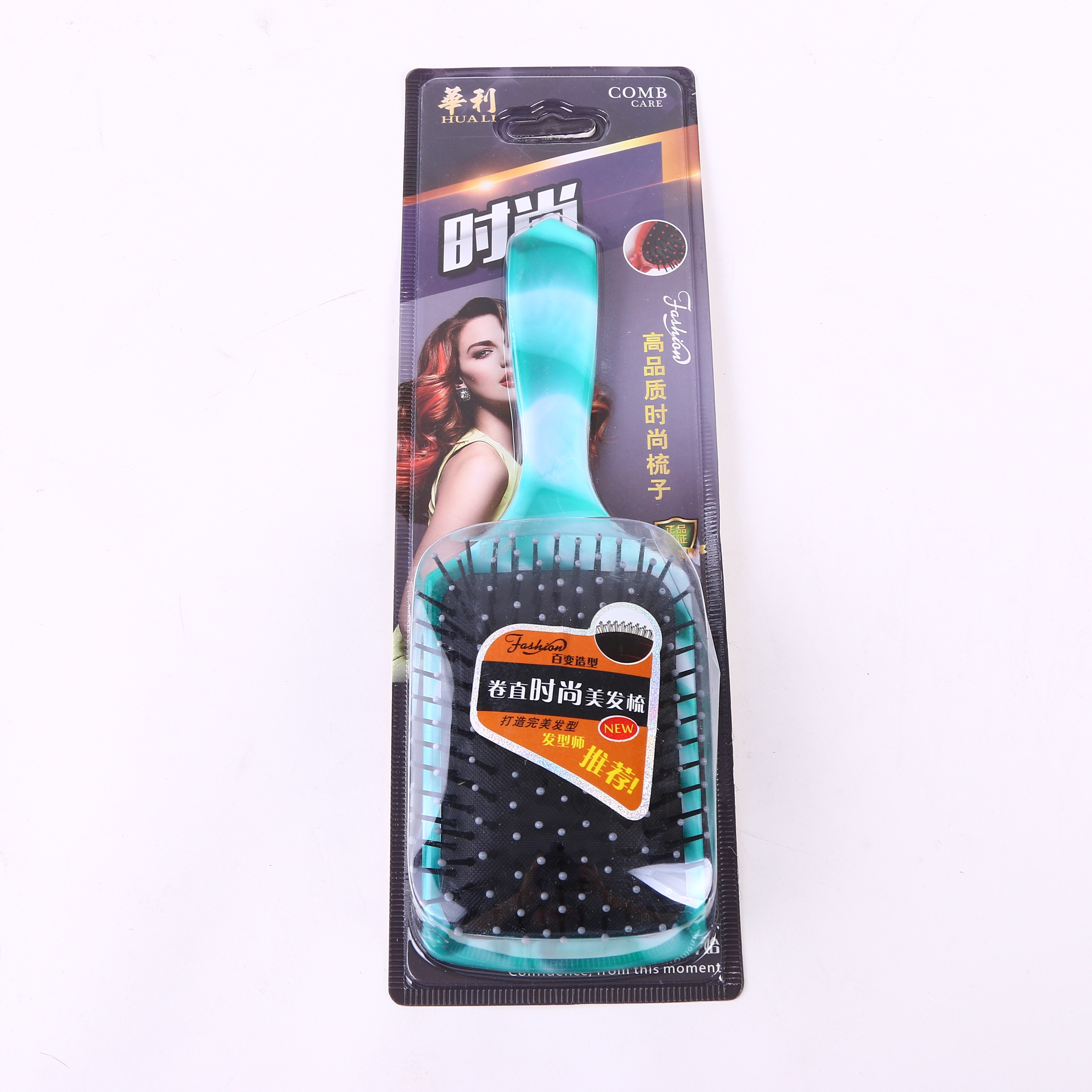 Green Massage Large Board Hair Comb Hair Supplies details Picture