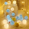 LED裂纹球灯串求婚生日宴会房间装饰拍照灯图