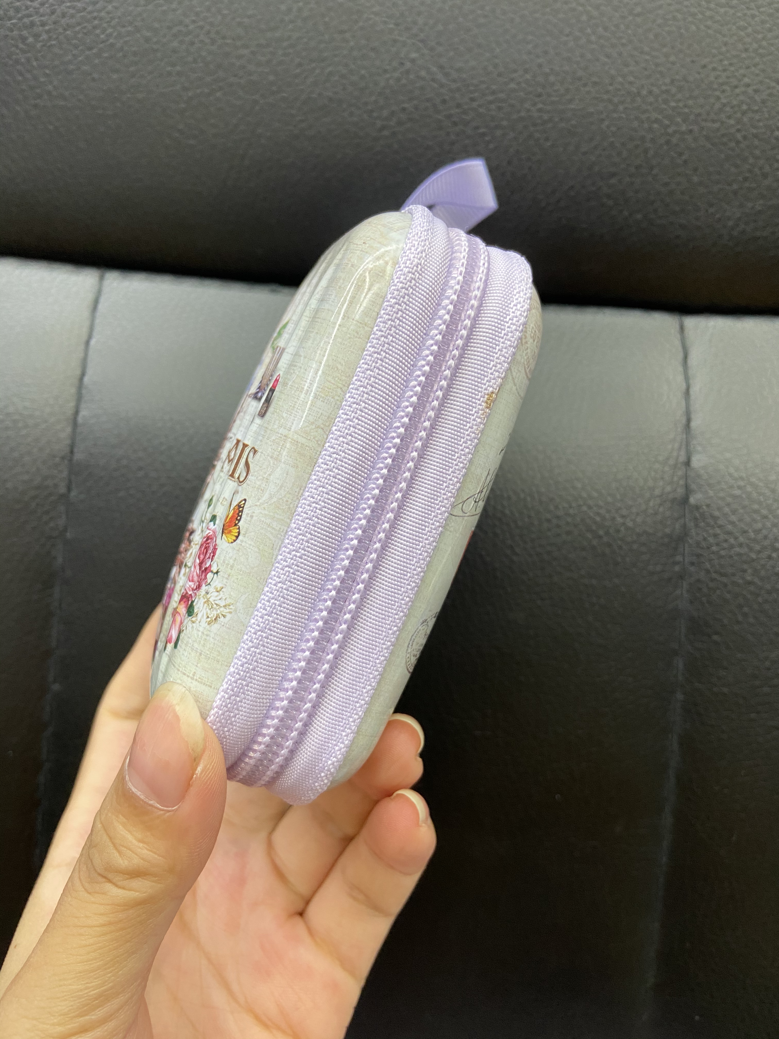 马口铁方形零钱包樱花happy女孩款产品图