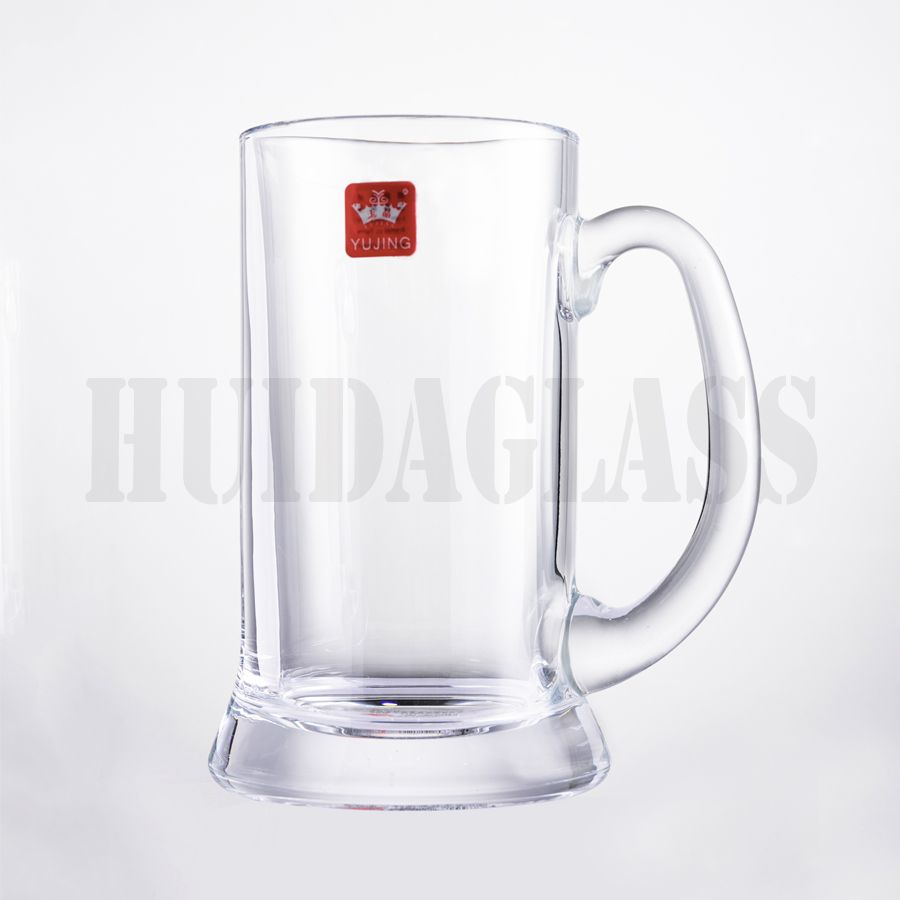 义乌好货惠达玻璃高品质高白玻璃啤酒杯新款