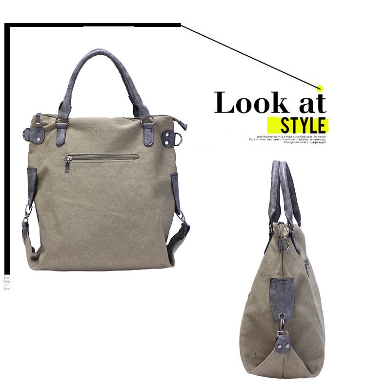 2新品磨砂皮料休闲五角星水洗帆布单肩斜挎包跨境平台货源详情图5