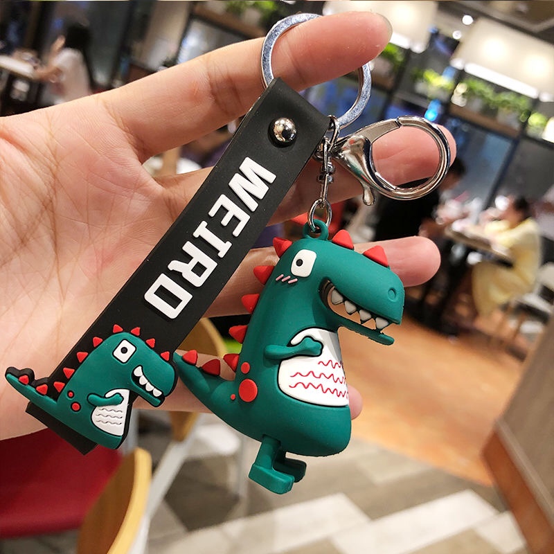 可爱小恐龙玩偶公仔钥匙挂件网红钥匙扣男女韩国创意个性书包挂饰详情图7