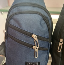 胸包男士小背包手机包实用骑行旅游小包收钱包生意防水单肩韩版搭蓝色