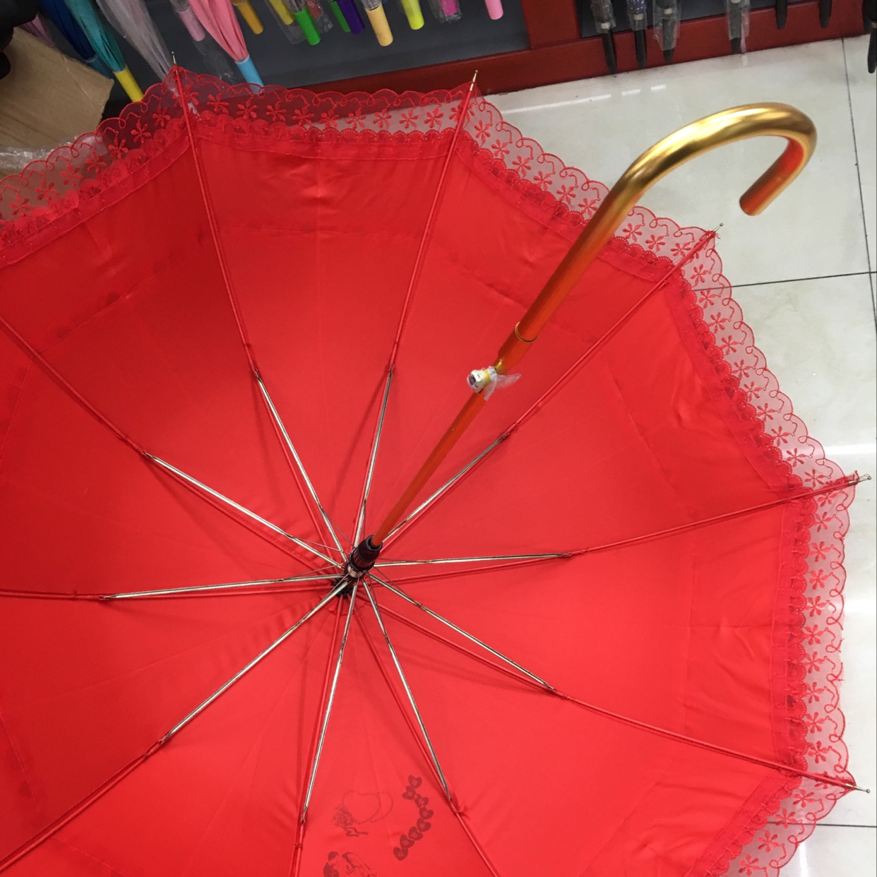National Trend 58 cm 10k color aluminum alloy bridal umbrella Item Picture
