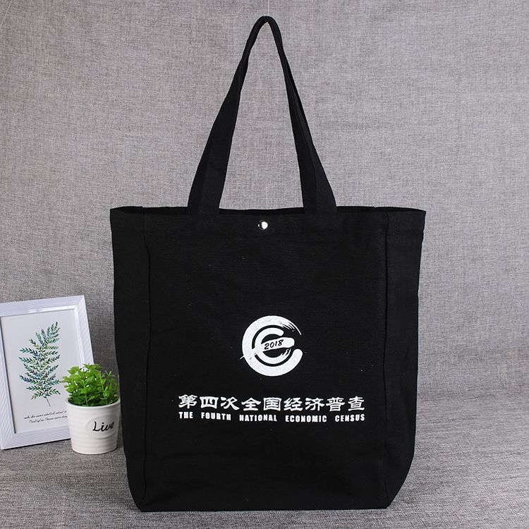 现货可加印logo购物手提帆布袋定制帆布袋现货空白棉布袋子棉布袋