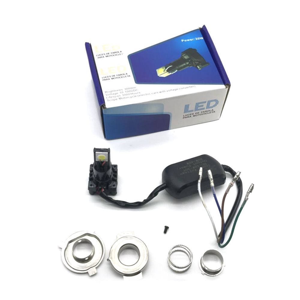 Motorcycle headlights, motorcycle LED lights, double-sided ultra-bright COB lights, high-intensity fog lights, motorcycle modification parts
