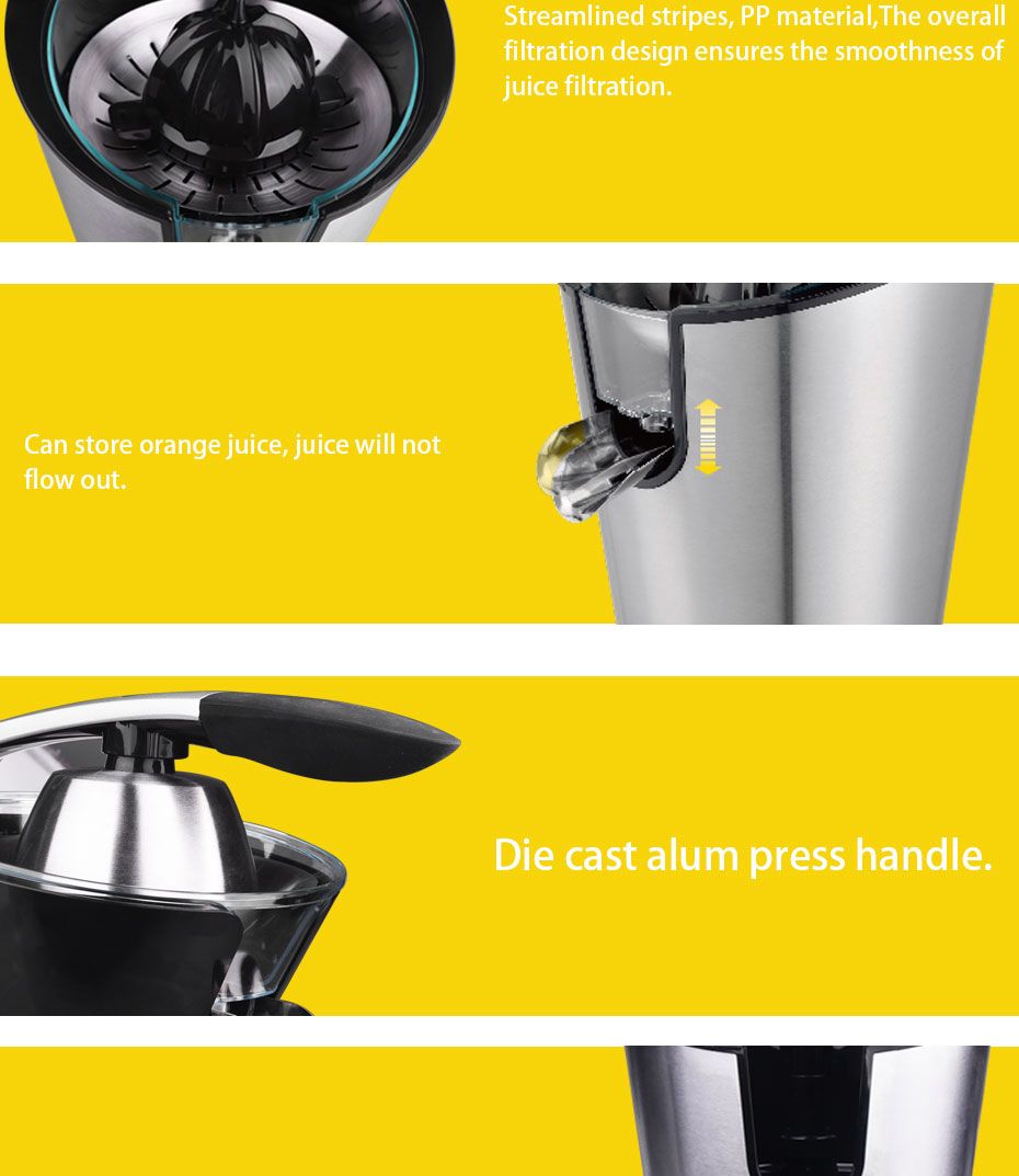 DSP丹松 手动榨汁机橙汁机 便携柠檬鲜榨机半自动家用鲜橙机跨境详情图4