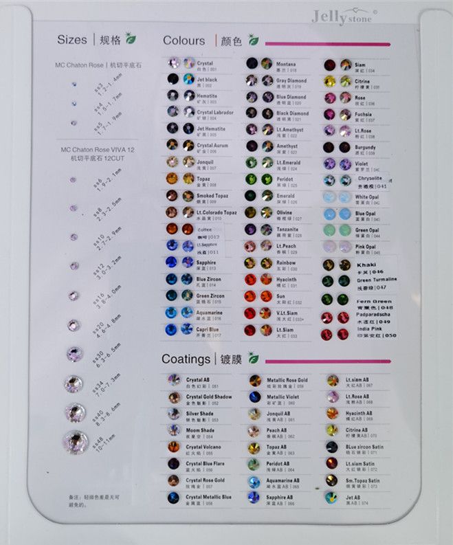 Factory Direct Sales Ss10 Transparent Gray Black Round Flat Bottom Drill Car Sticker Drill Nail Glass Rhinrhinide Jewelry Diy Point Drill details Picture