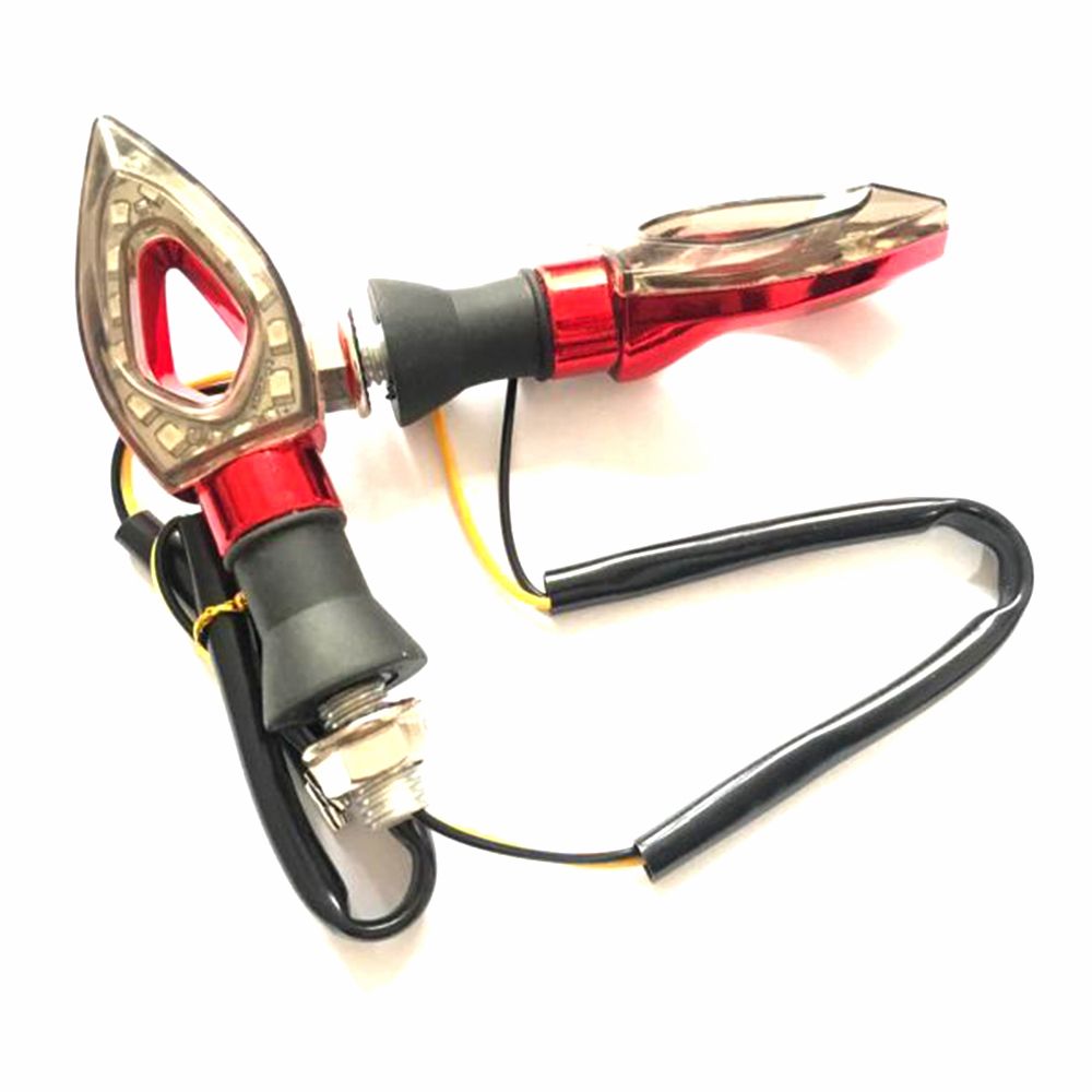 Motorcycle turn signal, motorcycle modification accessories, LED waterproof flowing light running horse water turn signal assembly, 12V