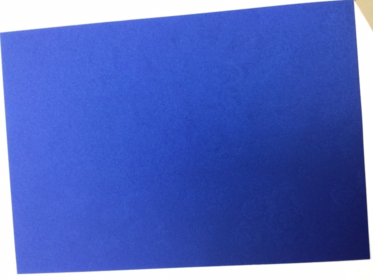 Sapphire blue pearlescent cardstock