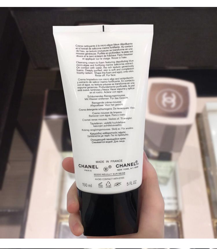 Chanel香奈儿山茶花洗面奶新款150ml 补水控油泡沫洁面乳