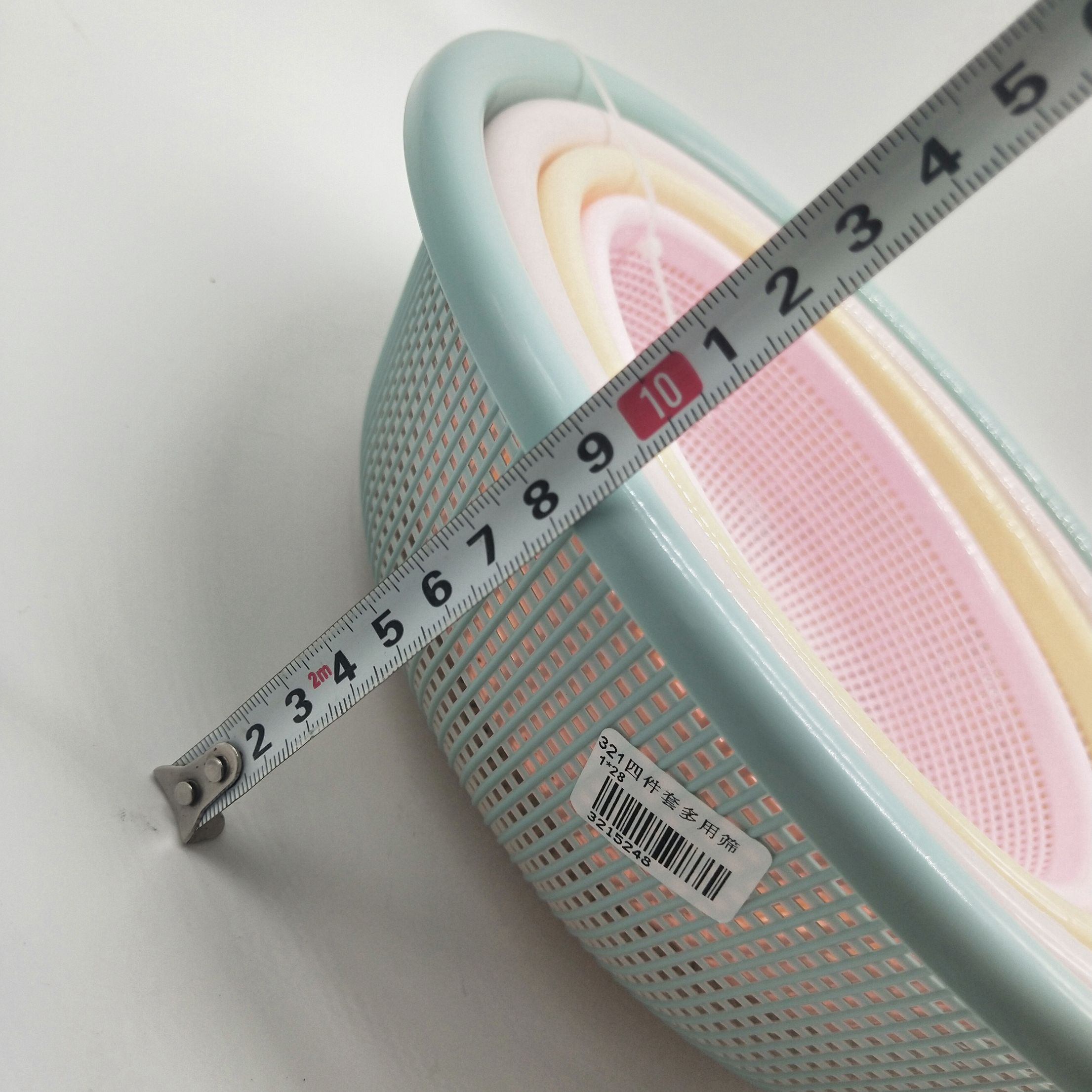 家用厨房专用四件套321多用筛沥水篮详情图5