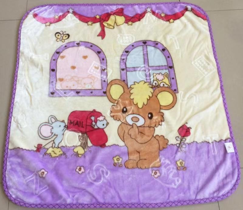 Jiali Lily Super Soft Baby cloud Blanket, Blanket, children's blanket, Bedding, blanket, bedding factory direct sales, foreign trade wholesale Specification image