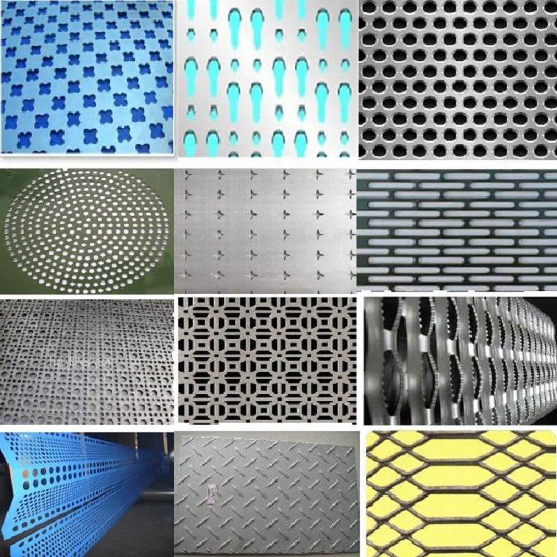 Punch plate round punch plate aluminum punch plate
