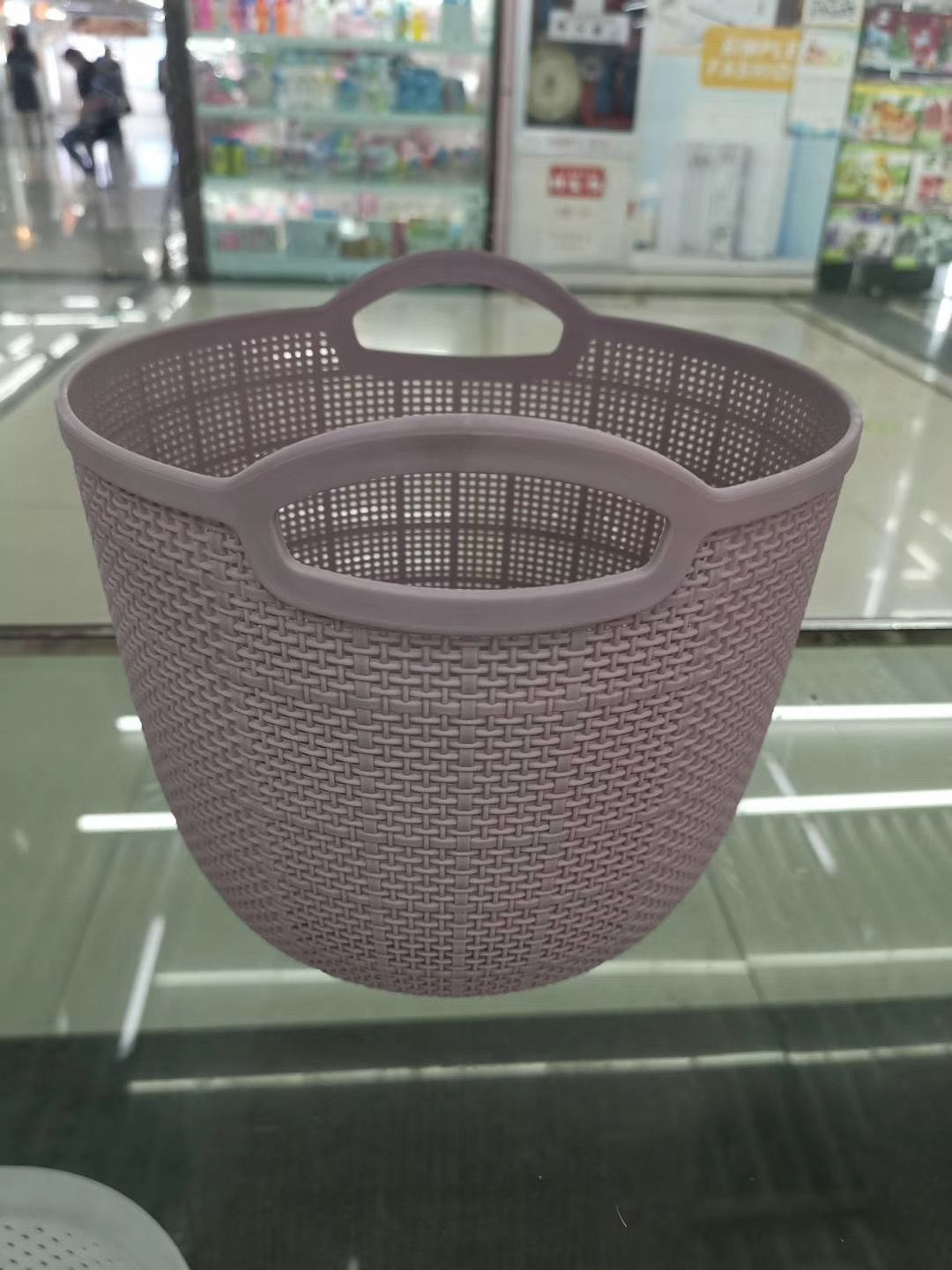 8025家用新款手提篮浴室脏衣篮浴室篮细节图