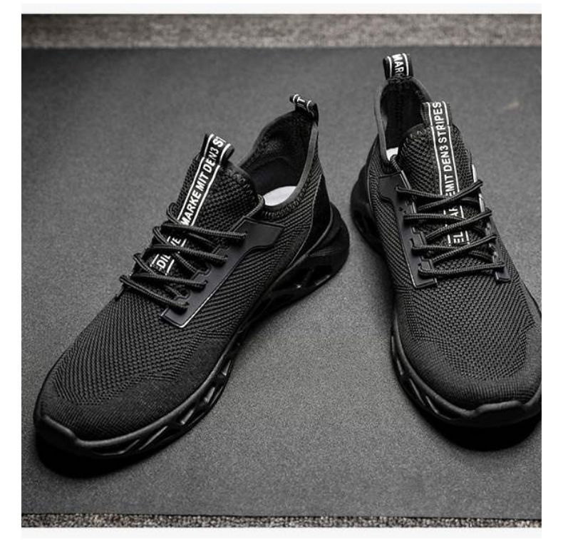 2020 Lightweight casual shoes, anti-slip, shock-absorbing, hollowed-out flying woven men's shoes, one-foot live-streaming sports shoes, best-selling running shoes detail image 16