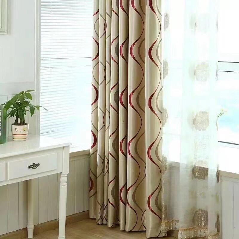 高档阳离子提花窗帘详情图8