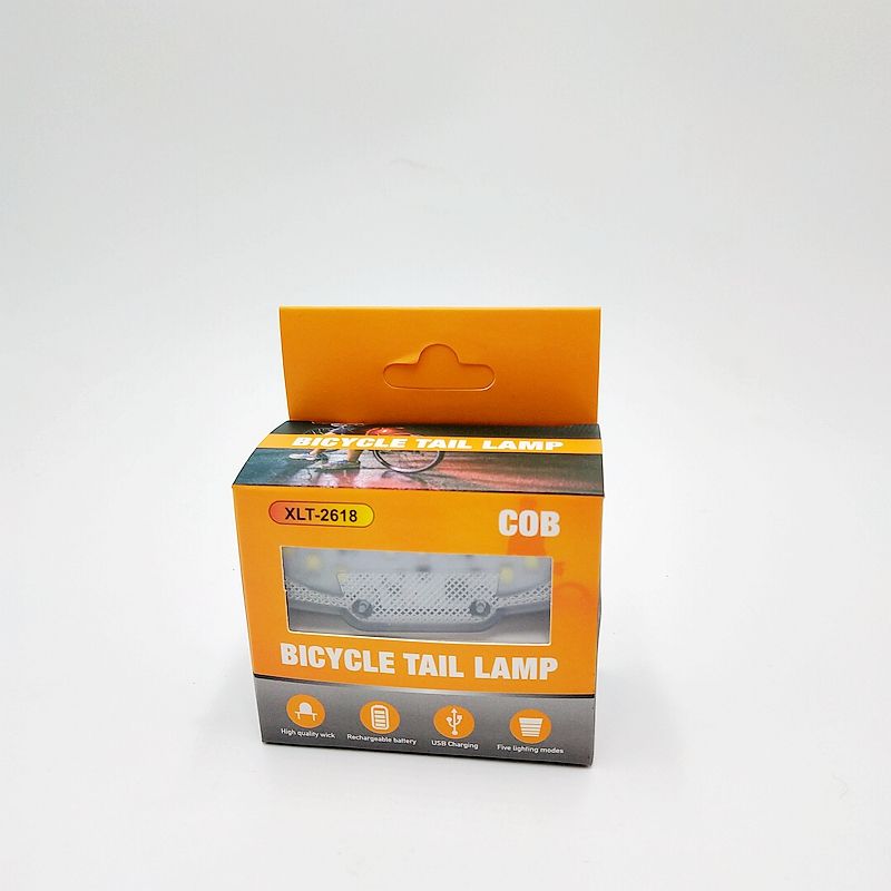 久根电筒 XLT-2618自行车充电后尾灯夜骑警示灯USB充电详情图3