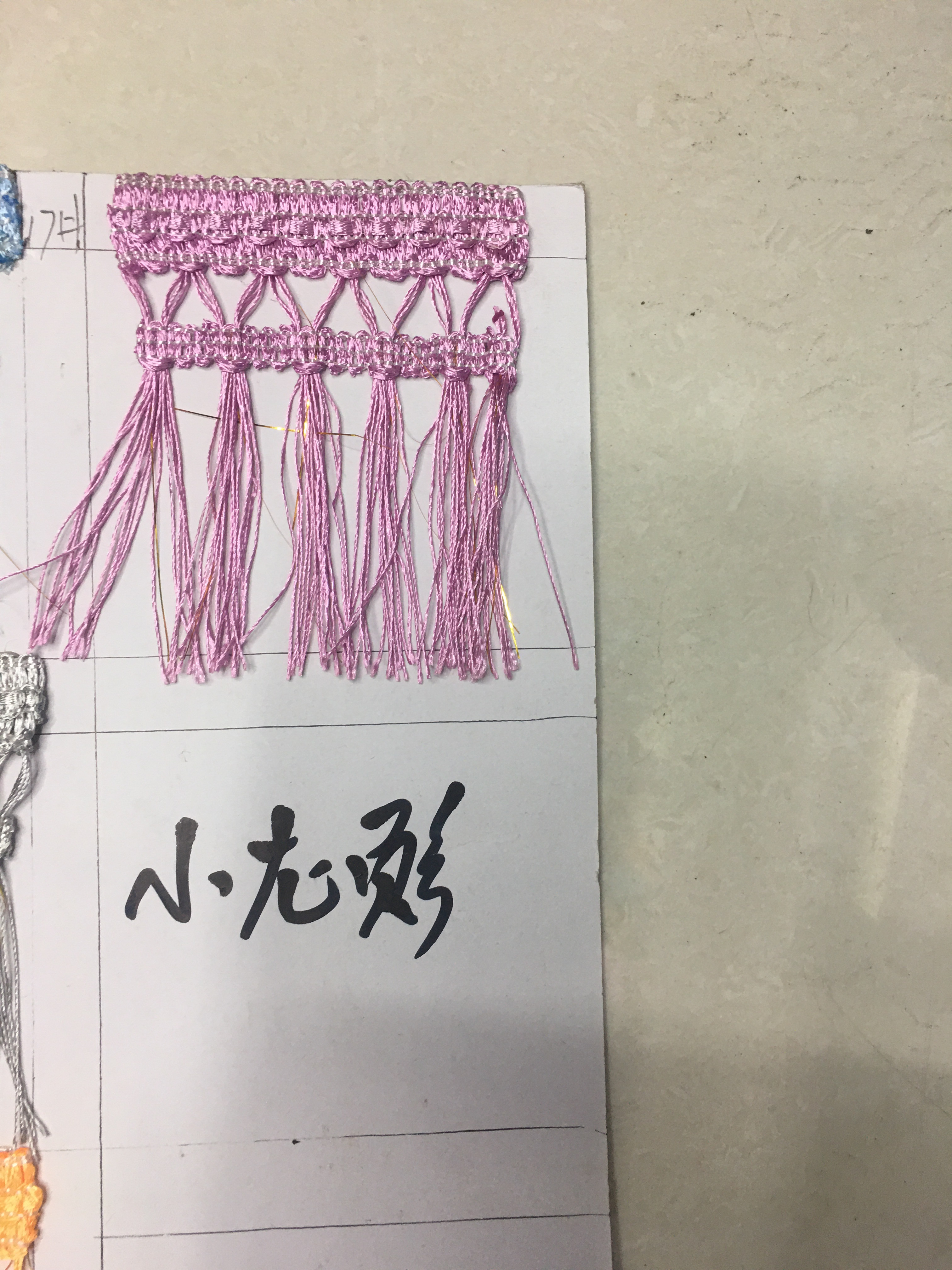 小龙须白底实物图