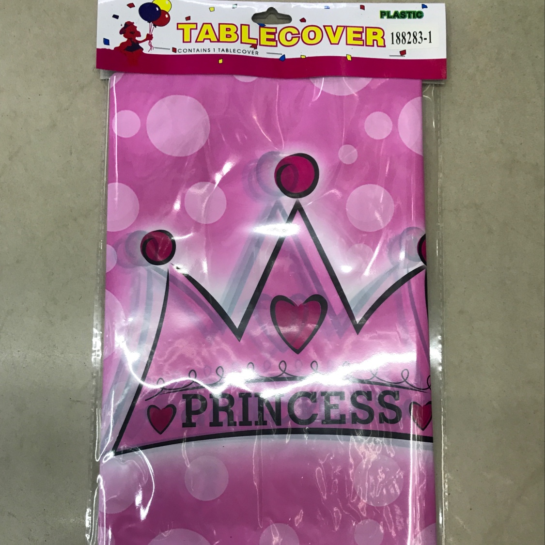 粉色公主桌布