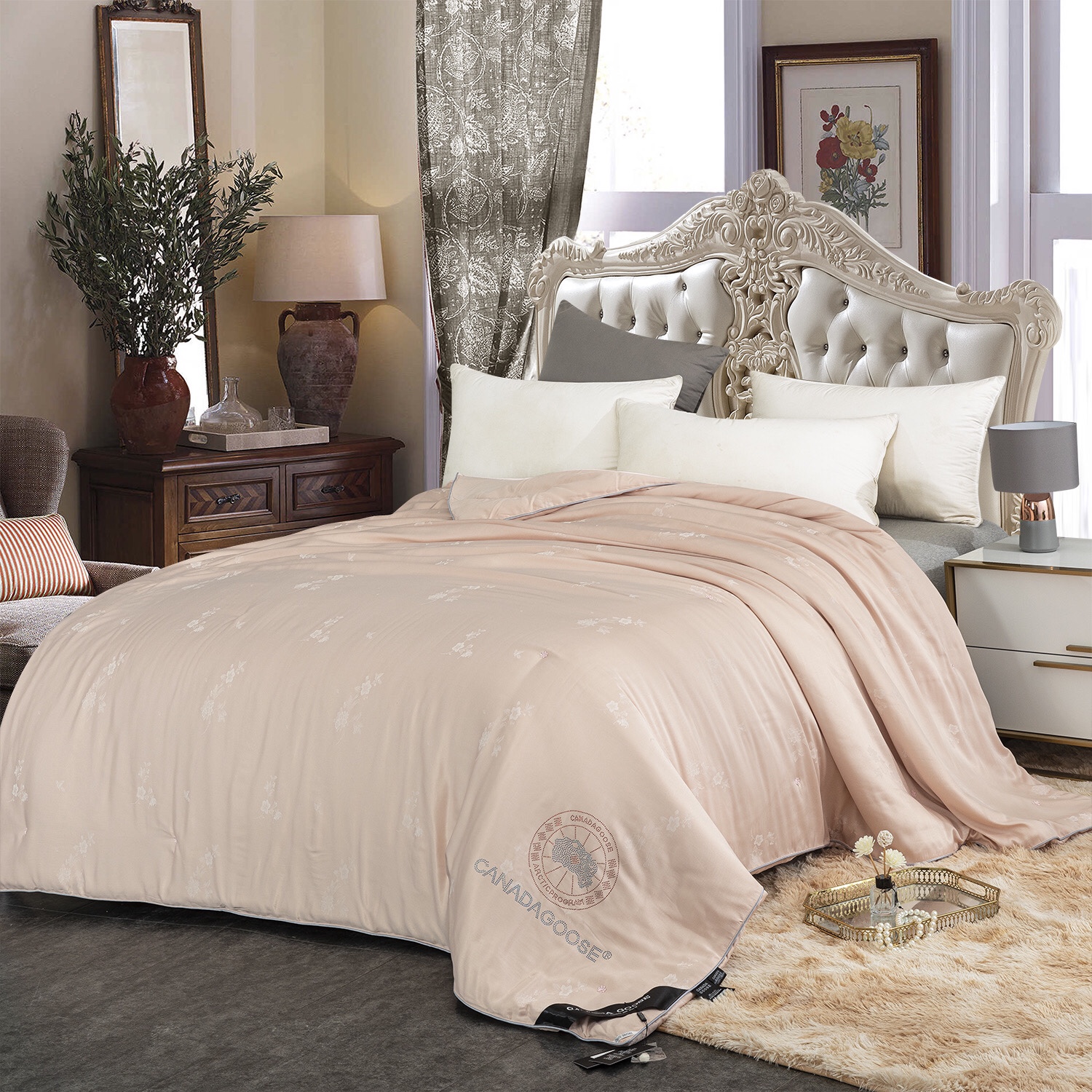 In 2021, the manufacturer offers direct sales of new products such as goose silk quilts, summer quilts and Canadian quilts Specification image